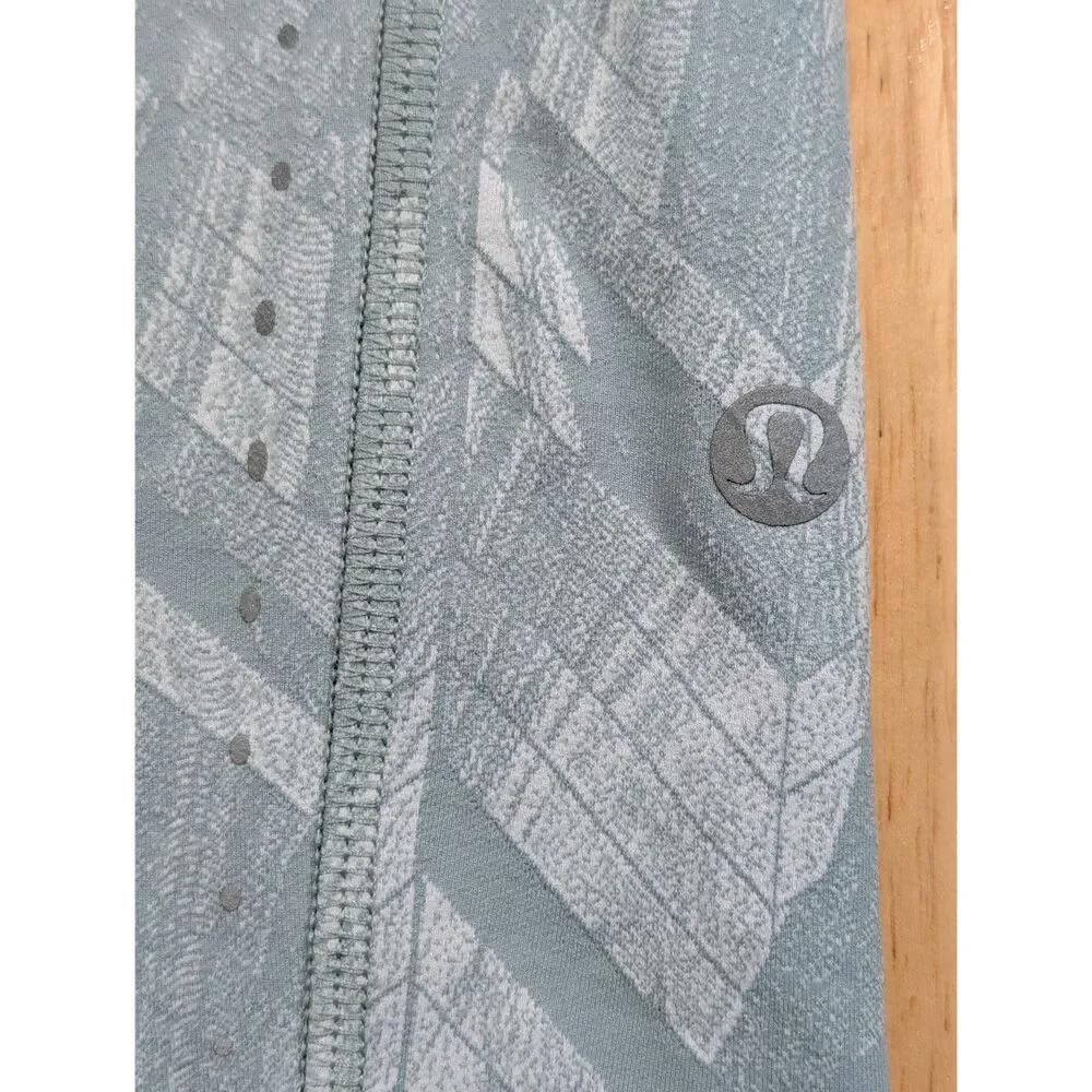 Lululemon Leggings Womens Blue‎ Pattern Yoga Size XS/S